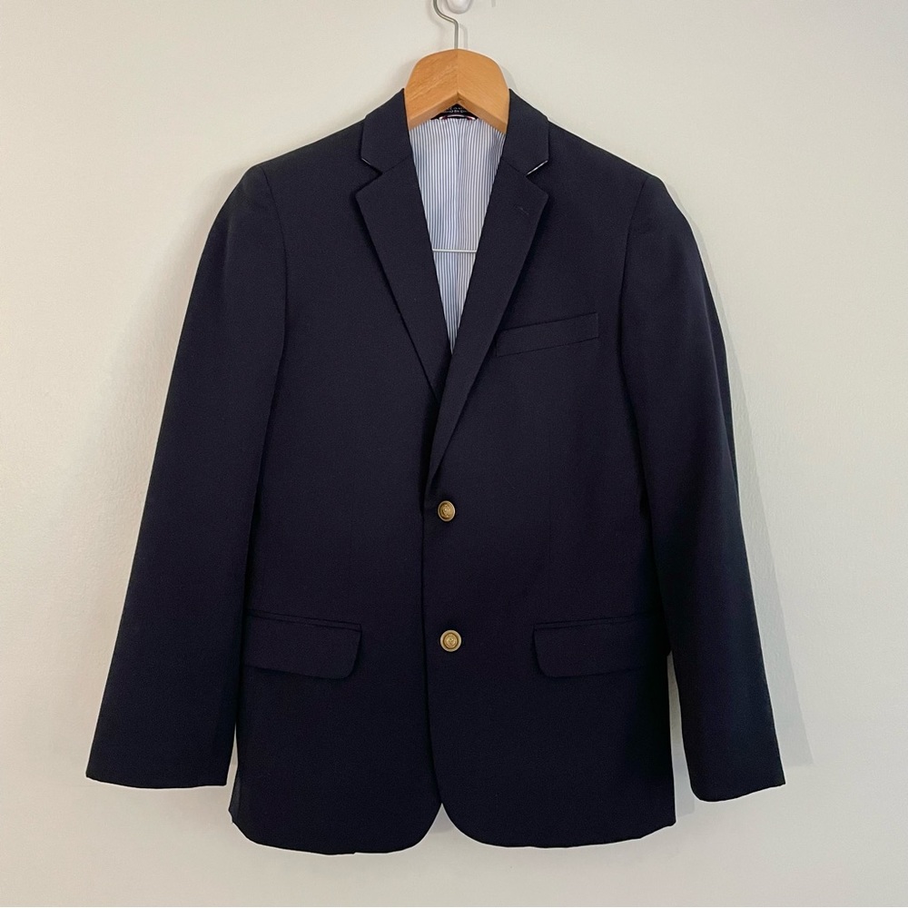 Boys Navy Blue Blazer, Tommy Hilfiger Brand, Size 14 youth